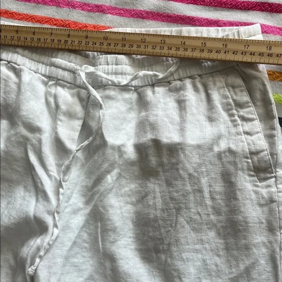 Talbots linen White Pants - Picture 11 of 14